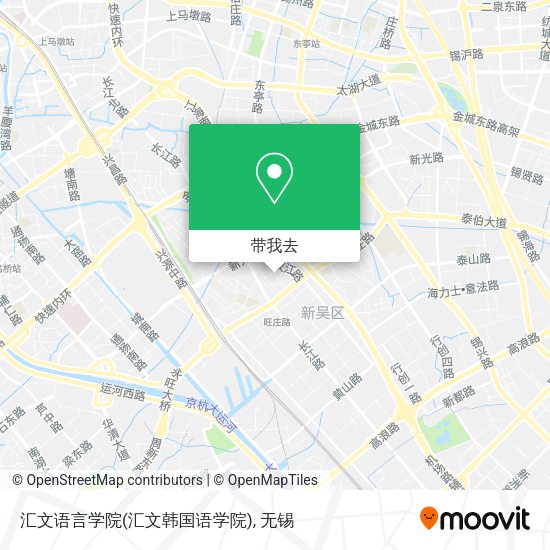 汇文语言学院(汇文韩国语学院)地图