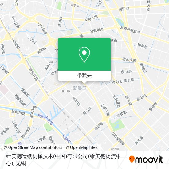 维美德造纸机械技术(中国)有限公司(维美德物流中心)地图