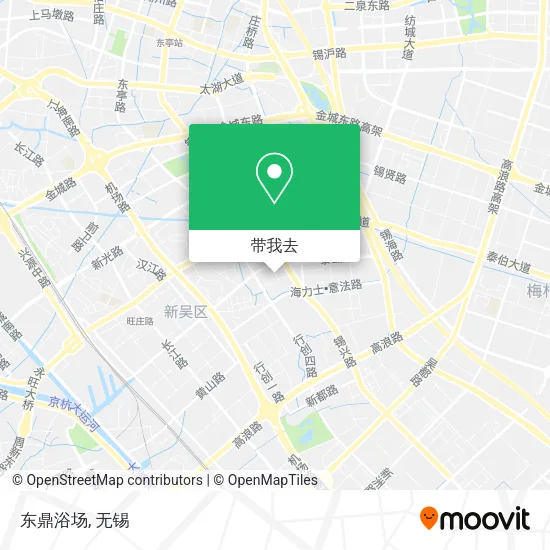 东鼎浴场地图