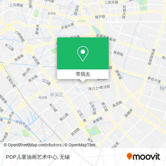 POP儿童油画艺术中心地图