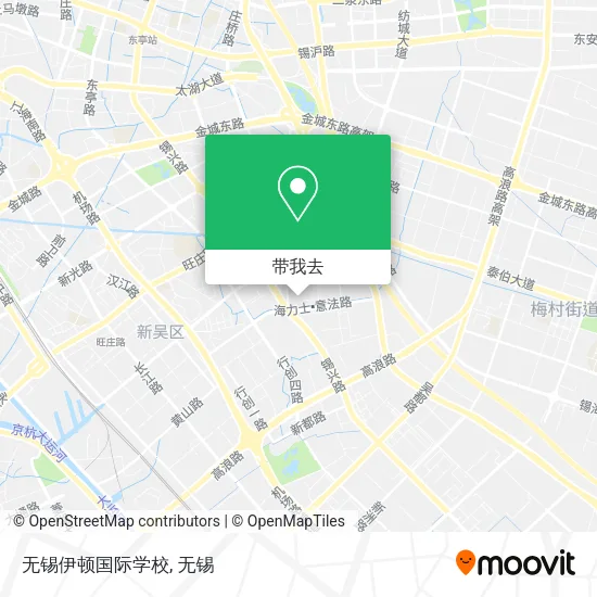 无锡伊顿国际学校地图