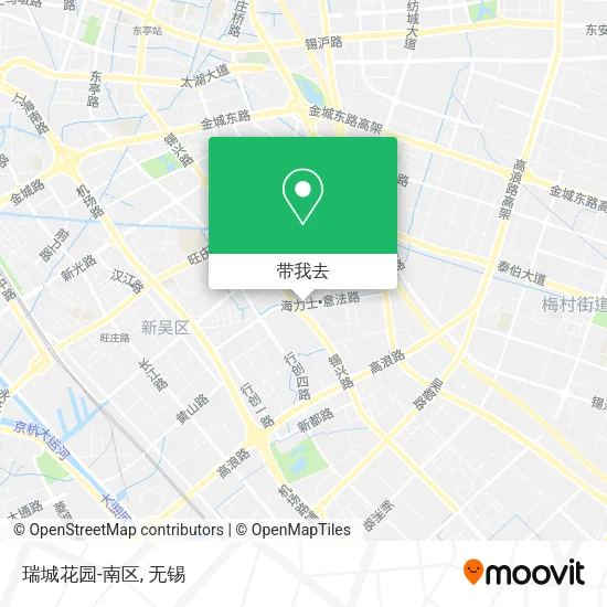 瑞城花园-南区地图