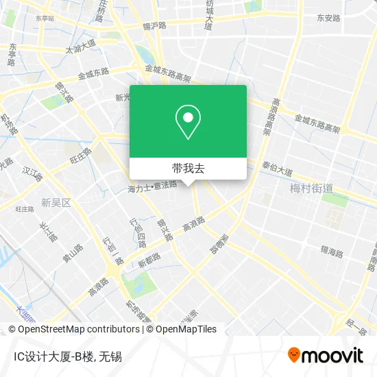 IC设计大厦-B楼地图