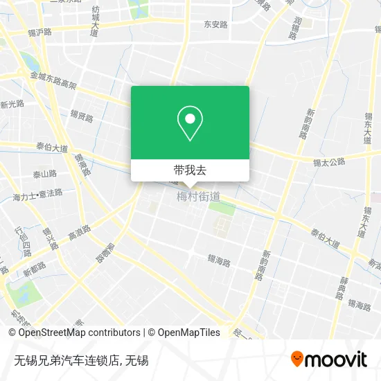 无锡兄弟汽车连锁店地图