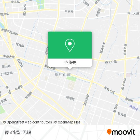 酷8造型地图