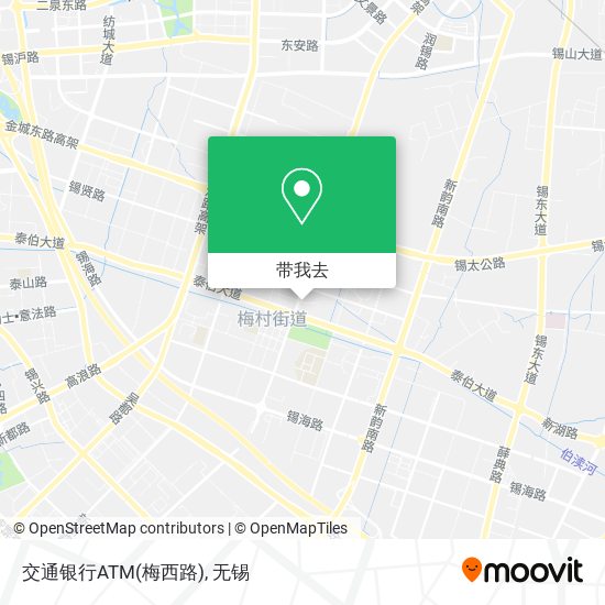 交通银行ATM(梅西路)地图