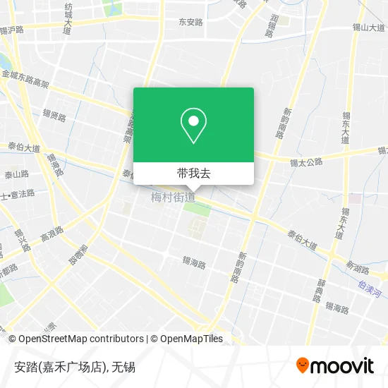 安踏(嘉禾广场店)地图