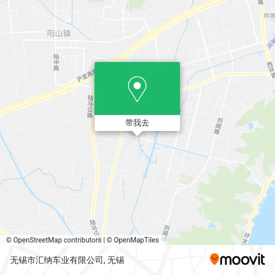 无锡市汇纳车业有限公司地图