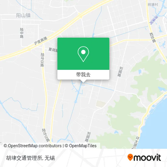 胡埭交通管理所地图