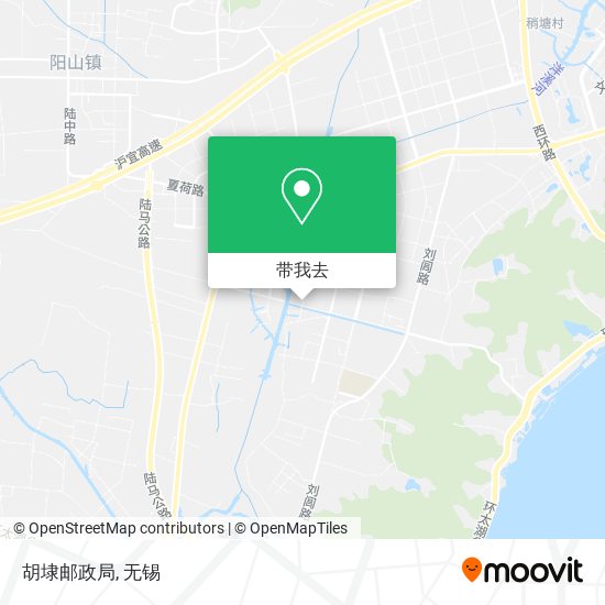 胡埭邮政局地图