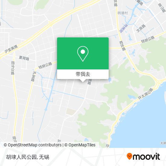 胡埭人民公园地图