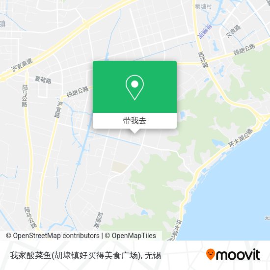 我家酸菜鱼(胡埭镇好买得美食广场)地图