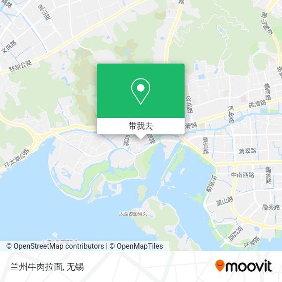 兰州牛肉拉面地图