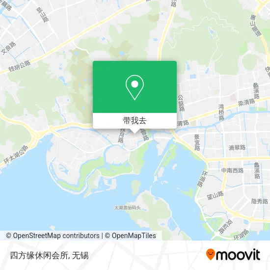 四方缘休闲会所地图