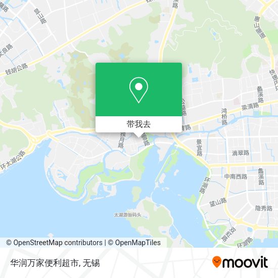 华润万家便利超市地图