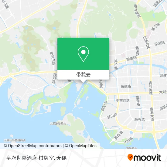 皇府世嘉酒店-棋牌室地图