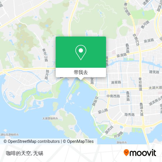 咖啡的天空地图