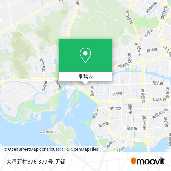 大渲新村376-379号地图