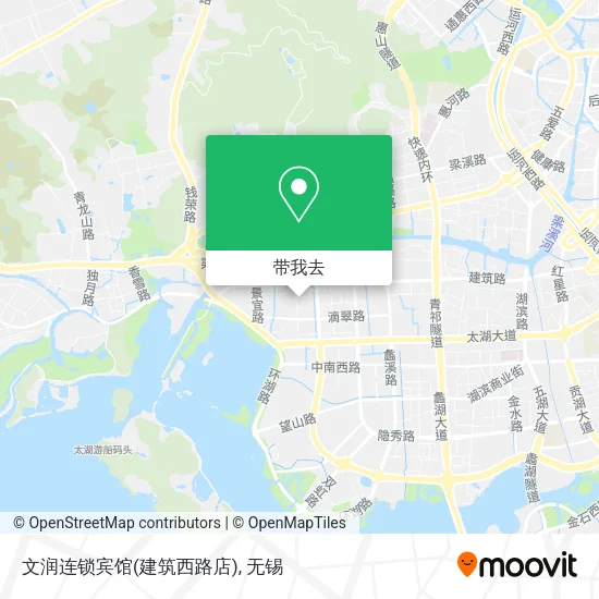 文润连锁宾馆(建筑西路店)地图