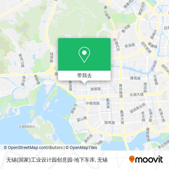 无锡(国家)工业设计园创意园-地下车库地图
