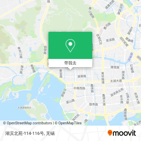 湖滨北苑-114-116号地图