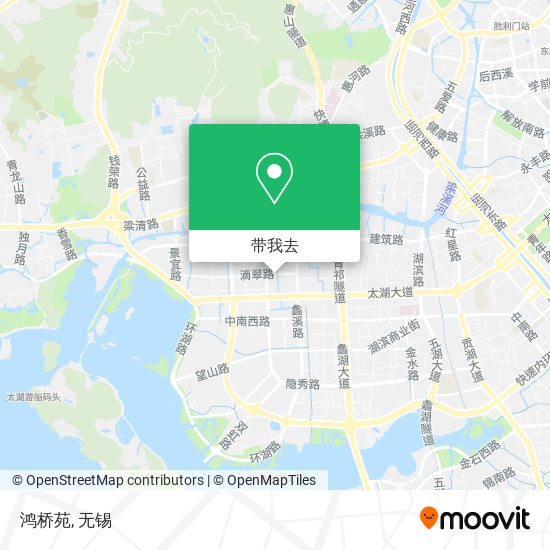 鸿桥苑地图