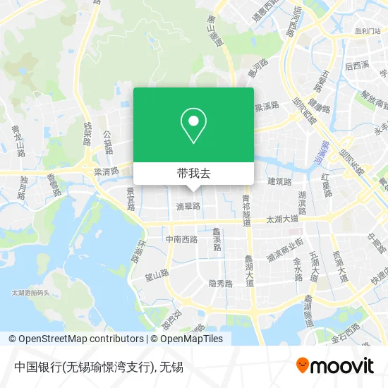 中国银行(无锡瑜憬湾支行)地图