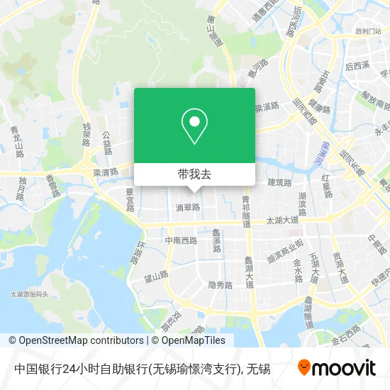 中国银行24小时自助银行(无锡瑜憬湾支行)地图