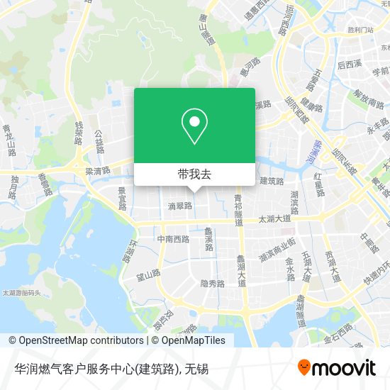 华润燃气客户服务中心(建筑路)地图