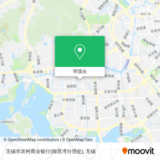 无锡市农村商业银行(御景湾分理处)地图