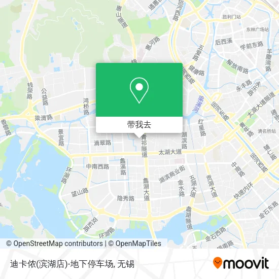 迪卡侬(滨湖店)-地下停车场地图