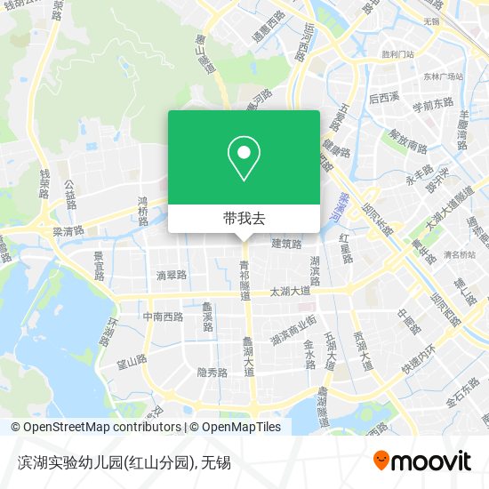 滨湖实验幼儿园(红山分园)地图