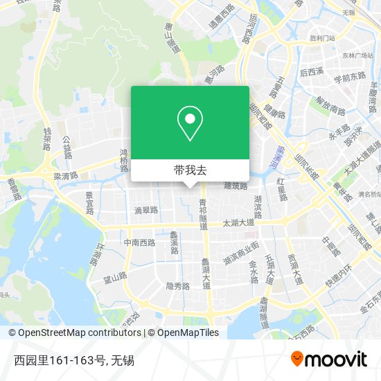 西园里161-163号地图