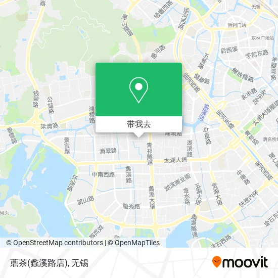薡茶(蠡溪路店)地图