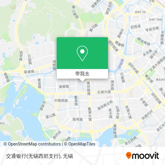 交通银行(无锡西郊支行)地图