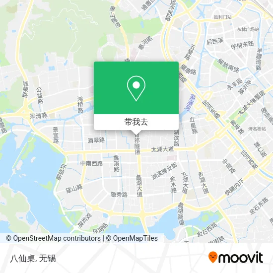八仙桌地图