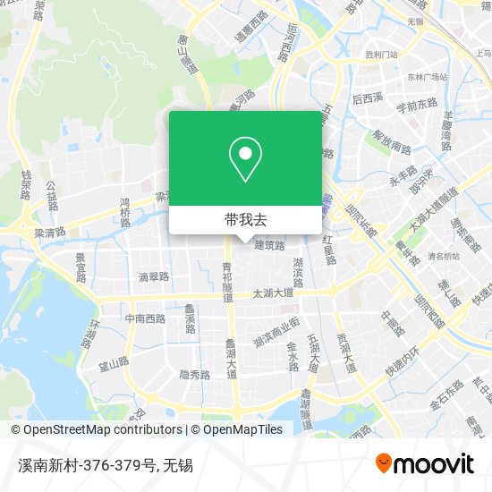溪南新村-376-379号地图
