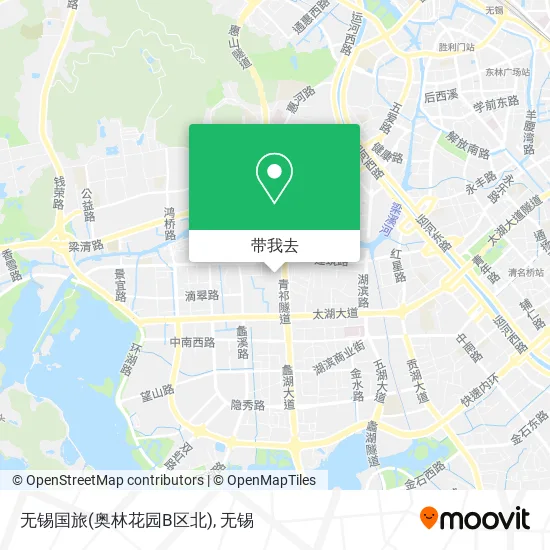 无锡国旅(奥林花园B区北)地图