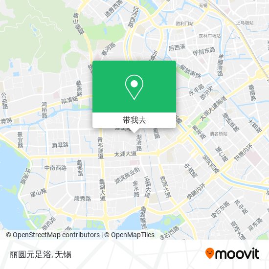 丽圆元足浴地图
