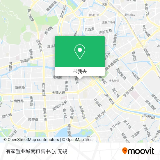 有家置业城南租售中心地图