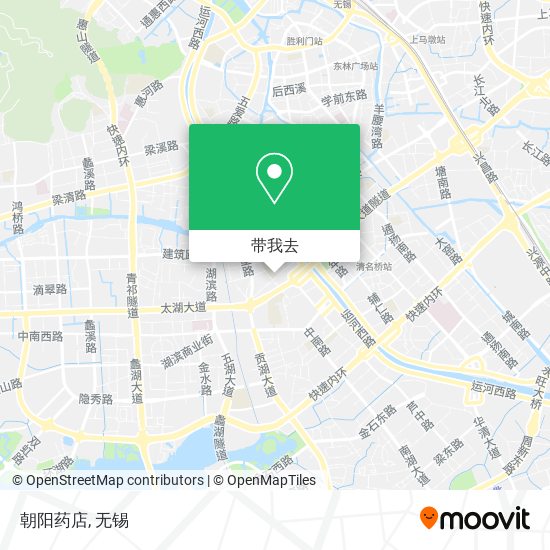 朝阳药店地图