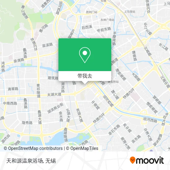 天和源温泉浴场地图