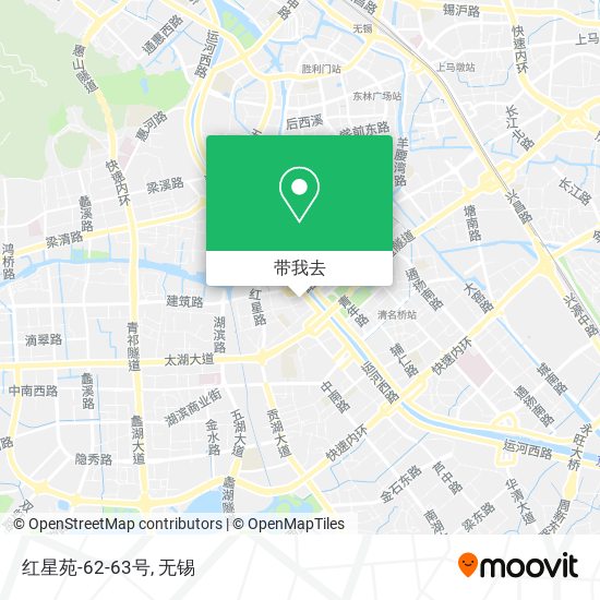 红星苑-62-63号地图