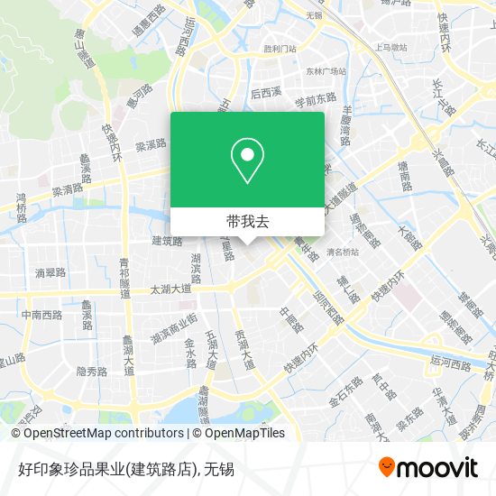 好印象珍品果业(建筑路店)地图