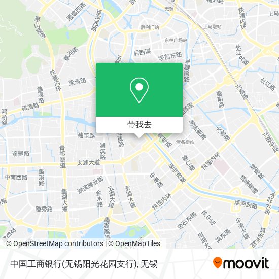 中国工商银行(无锡阳光花园支行)地图