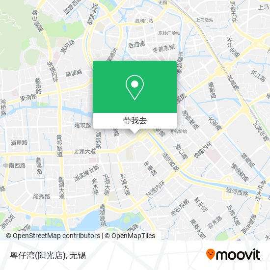 粤仔湾(阳光店)地图