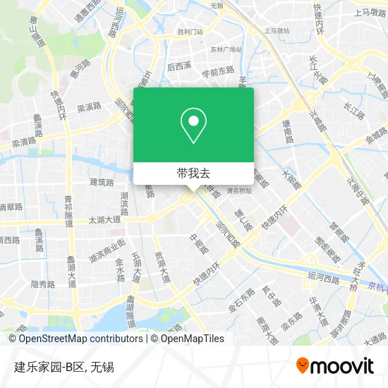 建乐家园-B区地图