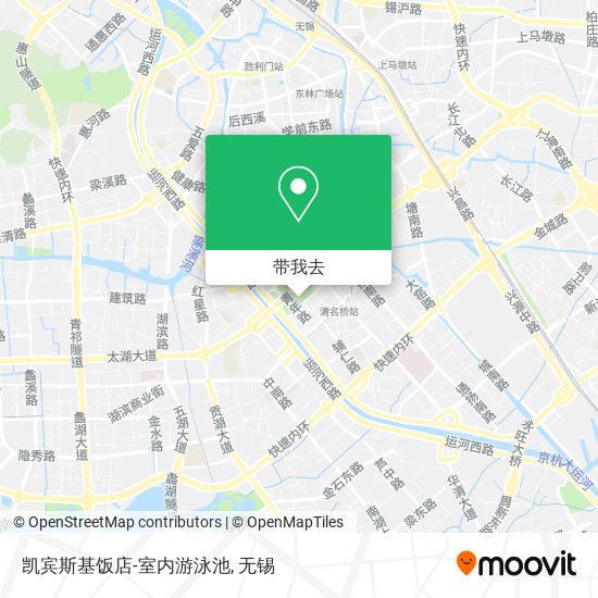 凯宾斯基饭店-室内游泳池地图