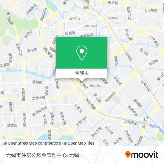 无锡市住房公积金管理中心地图