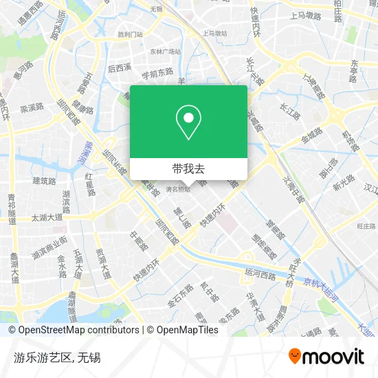 游乐游艺区地图